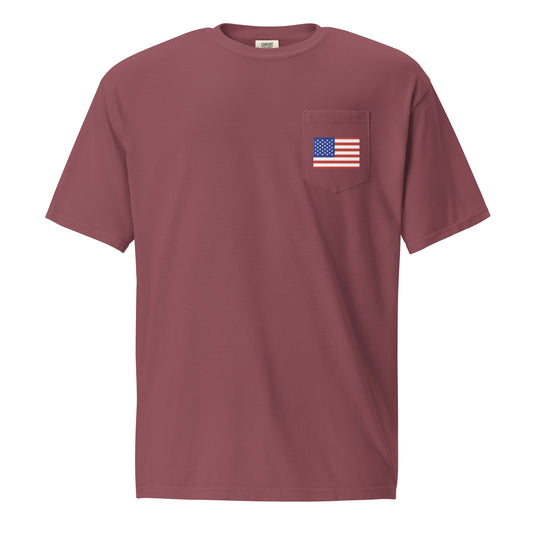 American Golf Game pocket t-shirt